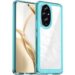 Mobigear Crystal Coque HONOR 200 Coque arrière Rigide - Bleu