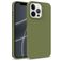 Mobigear Bio Coque iPhone 13 Coque arrière en Eco-Friendly - Olive