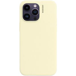Nudient Base Coque iPhone 14 Pro Max Coque arrière en Silicone - Pale Yellow Nudient Base Coque iPhone 14 Pro Max Coque arrière en Silicone - Pale Yellow