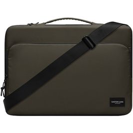 Gaston Luga Däsh Cushioned Briefcase Sacoche Ordinateur portable 16 Pouces Sacoche ordinateur + Poignée - Olive