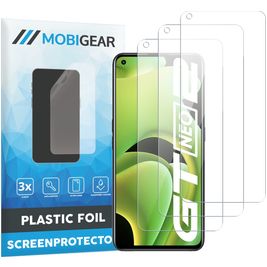 Mobigear Realme GT Neo2 Protection d'écran Film - Compatible Coque (Lot de 3)