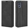 Mobigear Retro Slim Motorola Moto G62 Étui Portefeuille - Noir