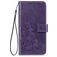 Mobigear Clover Housse Samsung Galaxy S20 Etui Porte-Monnaie - Violet
