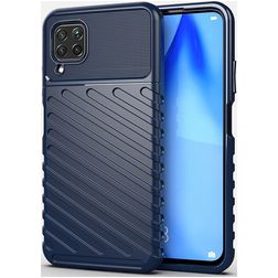 Mobigear Groove Coque Huawei P40 Lite Coque arrière en TPU Souple - Bleu