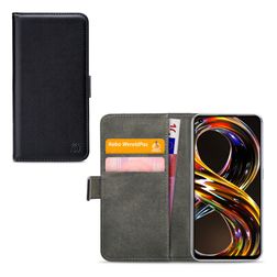 Mobilize Classic Housse Realme 8i Etui Porte-Monnaie - Noir