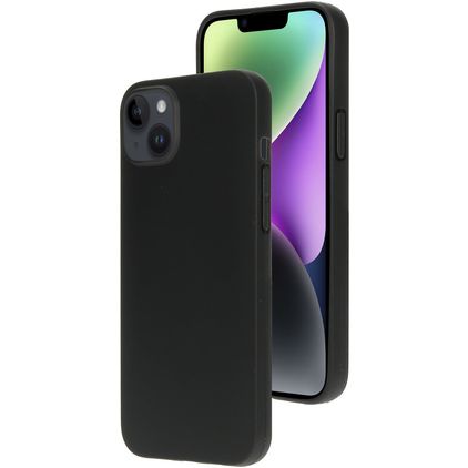 Mobiparts Classic Coque iPhone 14 Plus Coque arrière en TPU Souple - Matt Black