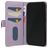 Mobilize Premium Gelly Wallet Housse iPhone 12 Etui Porte-Monnaie - Violet