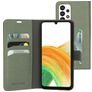 Mobiparts Classic Wallet Housse Samsung Galaxy A33 Etui Porte-Monnaie - Stone Green
