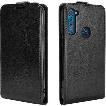 Mobigear Motorola One Fusion Plus Étui à rabat - Noir