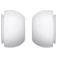 Xccess Silicon Replacement Ear Tips for Airpod Pro 1/2 Size M (1 Pair) White