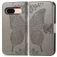 Mobigear Butterfly Google Pixel 8a Étui Portefeuille - Gris