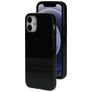 Mobiparts Classic Coque iPhone 12 Mini Coque arrière en TPU Souple - Matt Black