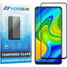 Mobigear Premium Xiaomi Redmi Note 9 Verre trempé Protection d'écran - Compatible Coque - Noir