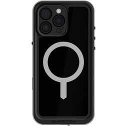 Ghostek Nautical Slim Coque iPhone 16 Pro Max MagSafe Coque arrière Imperméable Rigide Anti-Chocs - Noir