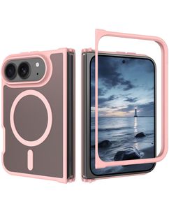 Mobigear Shockproof iPhone Duo MagSafe Plastique rigide Coque arrière - Rose