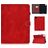 Mobigear Folio Coque iPad Air 5 (2022) Etui + Porte-crayon - Rouge