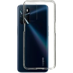 Mobiparts Classic Coque Transparente OPPO A16 Coque arrière en TPU Souple - Transparent