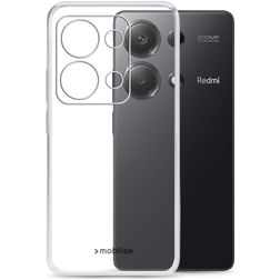 Mobilize Gelly Coque Transparente POCO M6 Pro Coque arrière en TPU Souple - Transparent