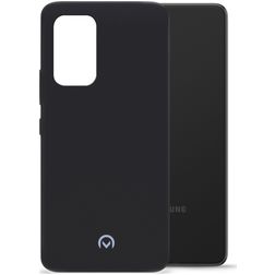 Mobilize Rubber Gelly Coque Samsung Galaxy A53 Coque arrière en TPU Souple - Matt Black