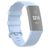 Mobigear Cross Bracelet Silicone Fitbit Charge 3 Fermeture boucle ardillon - Baby Blue