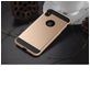 Mobigear Brushed Armor Coque iPhone XS Max Coque arrière Rigide Anti-Chocs - Rouge