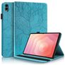 Mobigear Tree Coque Samsung Galaxy Tab S11 Ultra Etui + Porte-crayon - Bleu