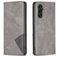 Mobigear Rhombus Slim Samsung Galaxy A35 Étui - Gris