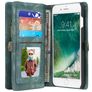 Caseme 008 Housse iPhone 7 Plus Etui avec Coque Détachable Porte-Monnaie - Vert