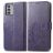 Mobigear Clover Housse Nokia G42 Etui Porte-Monnaie - Violet
