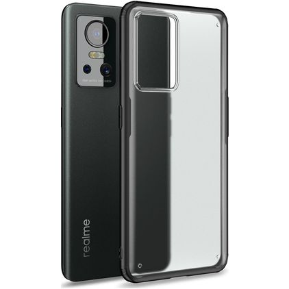 Mobigear Shockproof Coque Realme GT Neo 3 Coque arrière Rigide Anti-Chocs - Noir