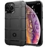 Mobigear Rugged Shield Coque iPhone 12 Coque arrière en TPU Souple Anti-Chocs - Noir