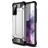 Mobigear Outdoor Coque Samsung Galaxy S20 FE Coque arrière Rigide Anti-Chocs - Argent