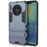 Mobigear Armor Stand Coque Huawei Mate 30 Coque arrière Rigide Anti-Chocs avec Support Amovible - Bleu Marin