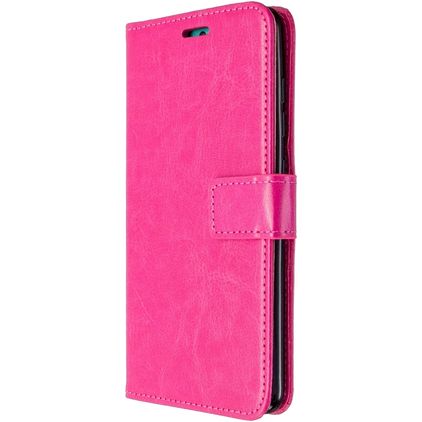Mobigear Wallet Housse Samsung Galaxy A51 Etui Porte-Monnaie - Rose