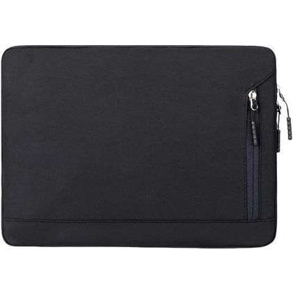 Mobigear Dual Zip Pochette Ordinateur portable 14 Pouces Housse ordinateur - Noir