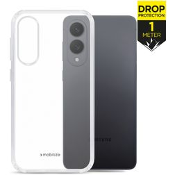 Mobilize Naked Protection Coque Transparente Samsung Galaxy S25 Edge Coque arrière Rigide Anti-Chocs - Transparent