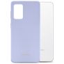 Mobilize Rubber Gelly Coque Samsung Galaxy A32 5G Coque arrière en TPU Souple - Pastel Purple