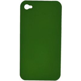 Xccess Rubber Coque iPhone 4 Coque arrière en Silicone - Vert Xccess Rubber Coque iPhone 4 Coque arrière en Silicone - Vert