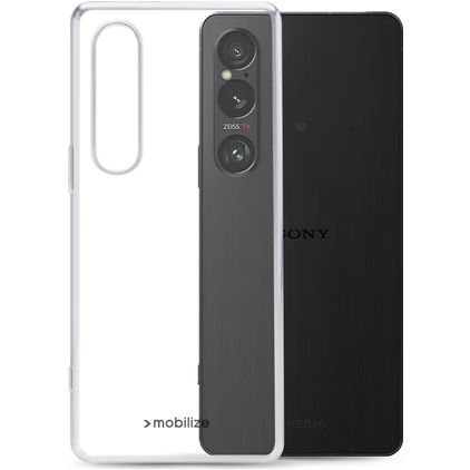 Mobilize Gelly Coque Transparente Sony Xperia 1 VI Coque arrière en TPU Souple - Transparent