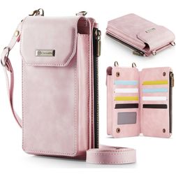 CaseMe ME40 Crossbody Sac téléphone - Large - Rose