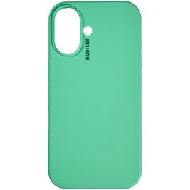 Nudient Base Coque iPhone 16 Plus Coque arrière en Silicone - Mint Green