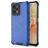 Mobigear Honeycomb Coque Realme C31 Coque arrière Rigide Anti-Chocs - Bleu