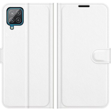 Mobigear Classic Samsung Galaxy A22 4G Étui Portefeuille - Blanc