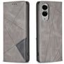Mobigear Rhombus Slim Housse Samsung Galaxy S25 Edge Etui - Gris