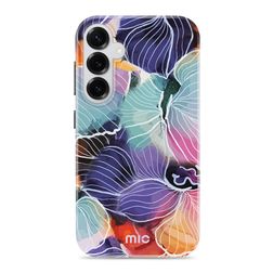 MIO Coque Samsung Galaxy S25 Plus MagSafe Coque arrière Rigide - Flowers