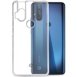 Mobilize Gelly Coque Transparente Motorola One Hyper Coque arrière en TPU Souple - Transparent