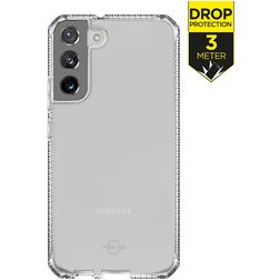 ITSkins SpectrumClear Coque Samsung Galaxy S22 Plus Coque arrière en TPU Souple Anti-Chocs - Noir