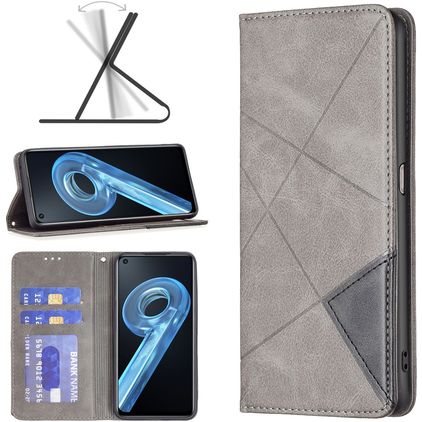 Mobigear Rhombus Slim Housse Realme 9i Etui - Gris