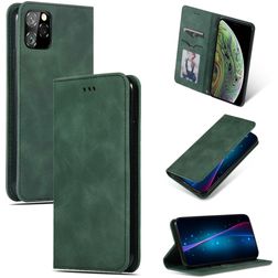 Mobigear Retro Slim Housse iPhone 11 Pro Max Etui - Vert