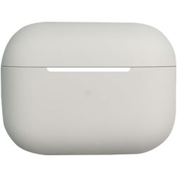 Mobigear Colors Coque Apple AirPods Pro 2 Coque en Silicone Souple - Blanc